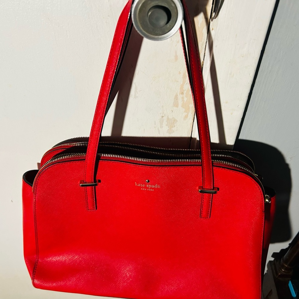Kate spade red handbag